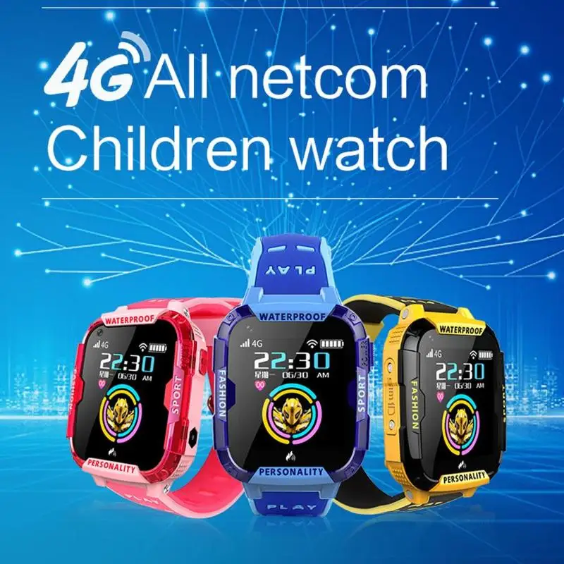

K22 GPS Children Smart Watch 4G Call SOS AGPS LBS Base Location WiFi Phone Watch Software Remote Upgrade Gravity Sensor