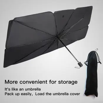 

Universal Car Windshield Sun Shade Cover Sunshade Front Window Mount Umbrella