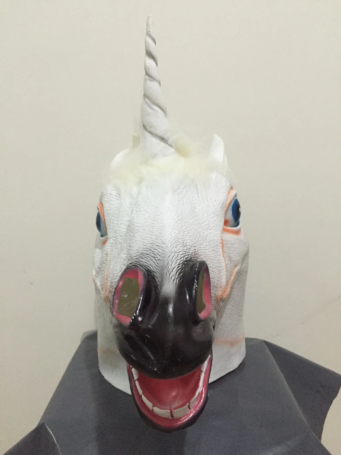 

Halloween Unicorn Party Accessories Horsehead Mask Unicorn Mask Vinyl Unicorn Cosplay Mask