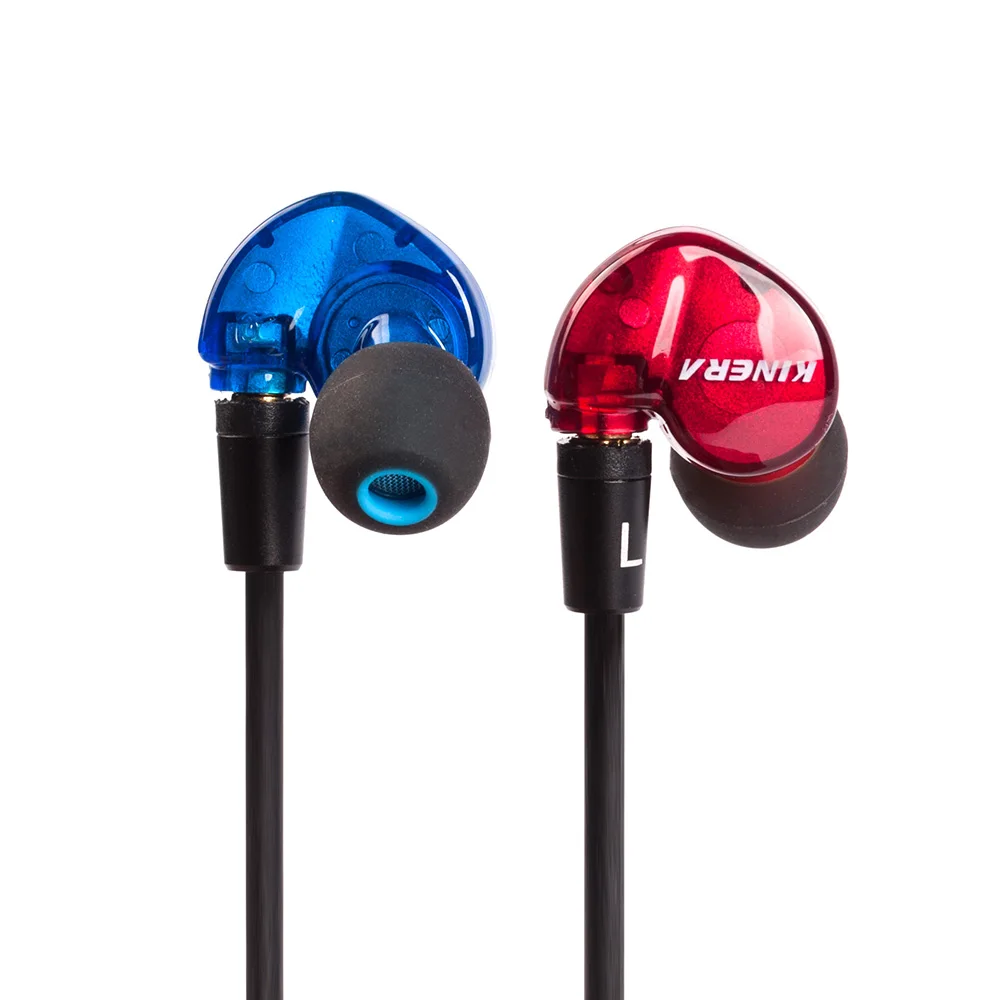 Официальные гибридные наушники вкладыши KINERA BD005 1DD + 1BA HIFI DJ монитор спортивные для
