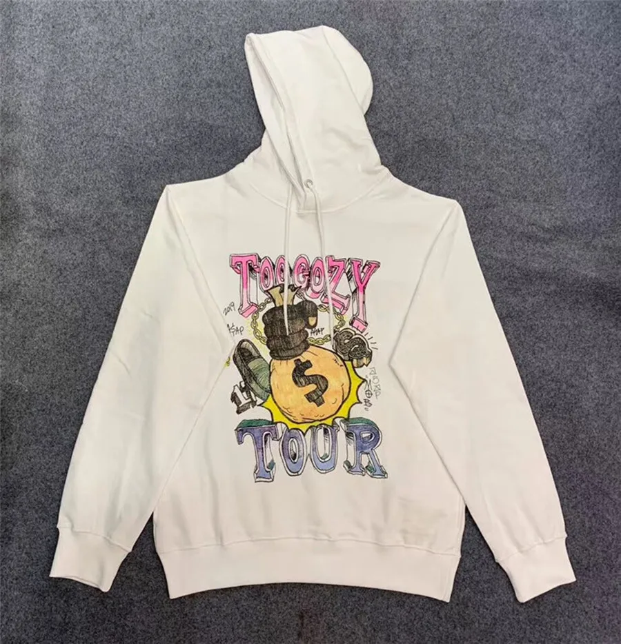

ASAP ROCKY ASAP MOB TOO COZY TOUR Hooded Women Men Hoodie Sweatshirts Mens TRAVIS SCOTT ASTROWORLD Pullover
