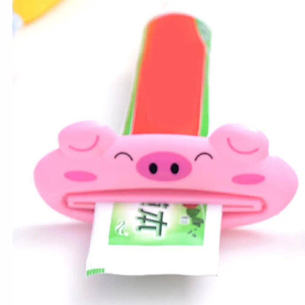 

Animal Tube Squeezer Cartoon Bathroom Toothpaste Dispenser Easy Squeeze Paste Dispenser Home Commodity Toothpaste Tube SqueezeR