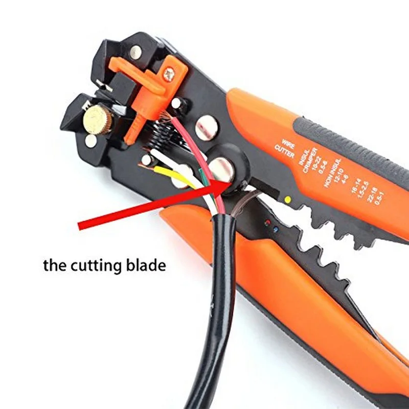 Multi-functional Wire Stripper Cable Pliers Cutter Crimper Automatic Crimping Stripping Plier Terminal Hand Tools