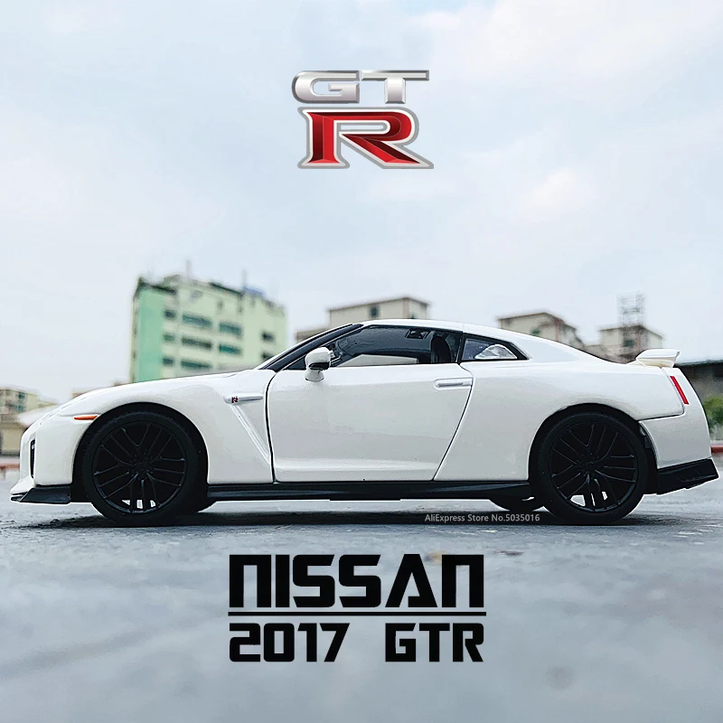 Модель автомобиля Bburago 1:24 2017 Nissan Ares GTR литые автомобили игрушки для игр подарки