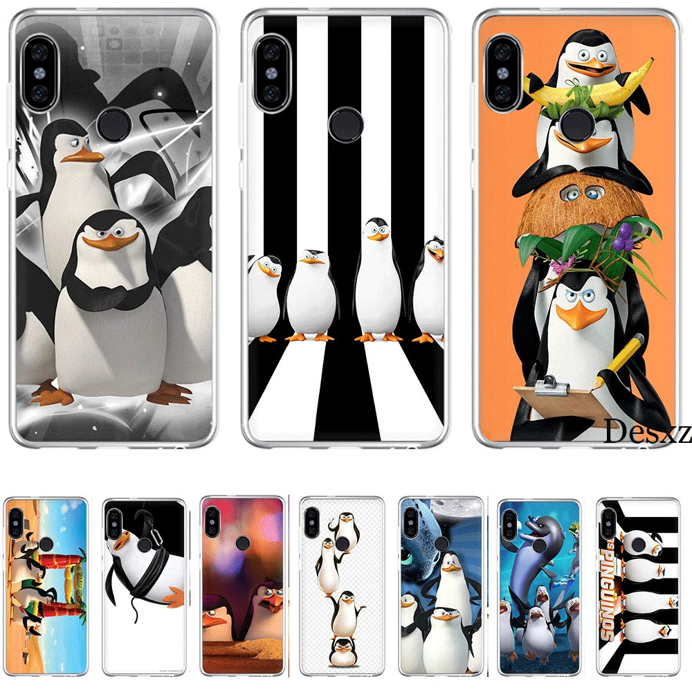 Mobile Phone Case For Redmi 7A K20 7 GO 4 Prime 3S 3 Pro 4A 4X 5 5A Plus 6 6A Hard Cover Penguins Of Madagascar | Мобильные телефоны