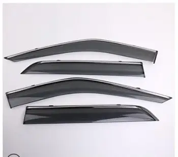 

for Ford explorer17 window visor car rain shield awning trim cover Side Window Deflector Door Rain Sun Shield Side Windows Cover
