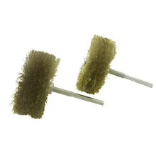 Стальная проволока полировка Цветок голова скульптура из дерева Деревообработка мебель из красного дерева Arborvitae корень резьба рельефная кисть для полировки