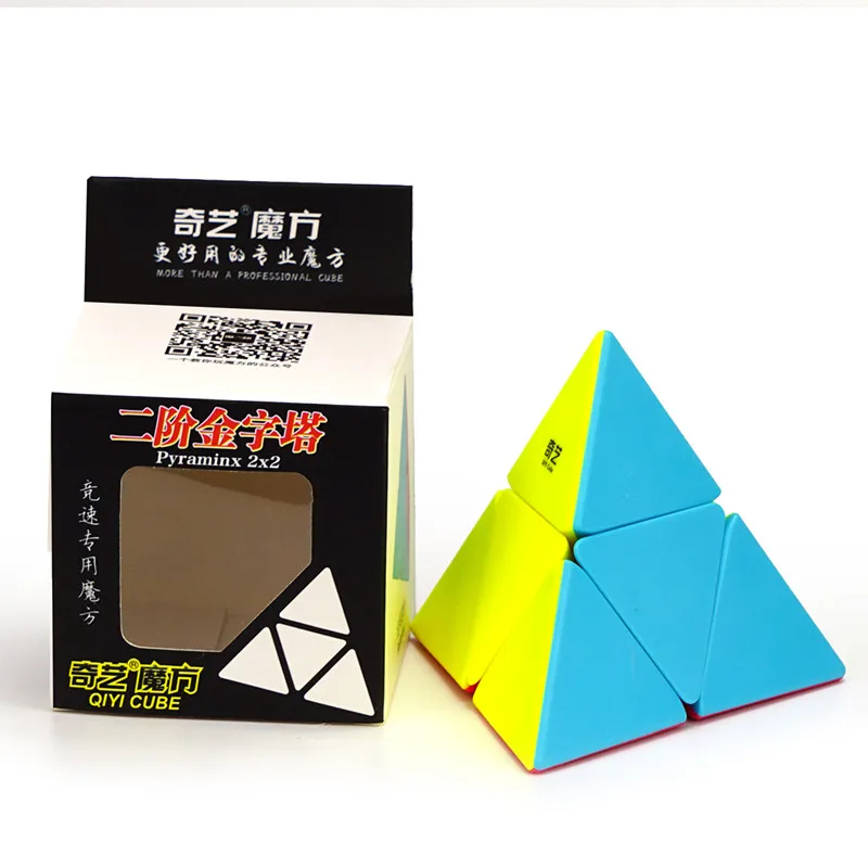 QiYi Пирамида 2x2 Cubo Magico игрушка магический куб профессиональная игровая Плавная
