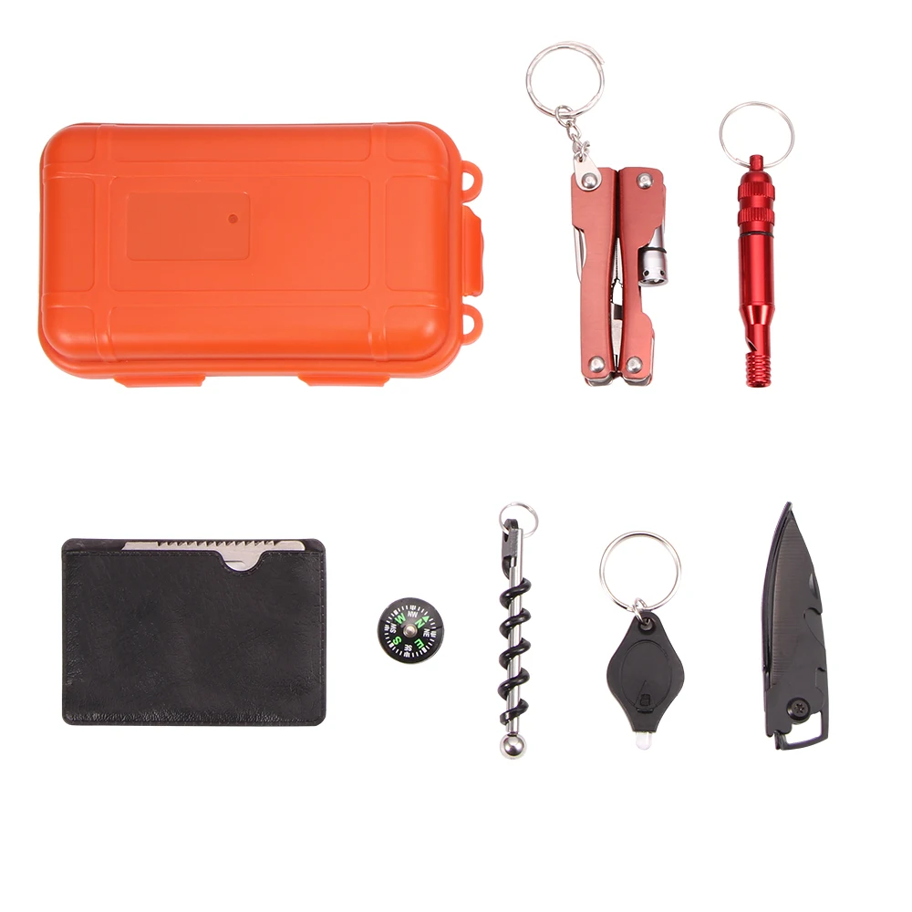 

Survival Kit Outdoor First Aid Emergency Medical Bag Waterproof Shockproof Tactical Military Accessories Camping Equipment
