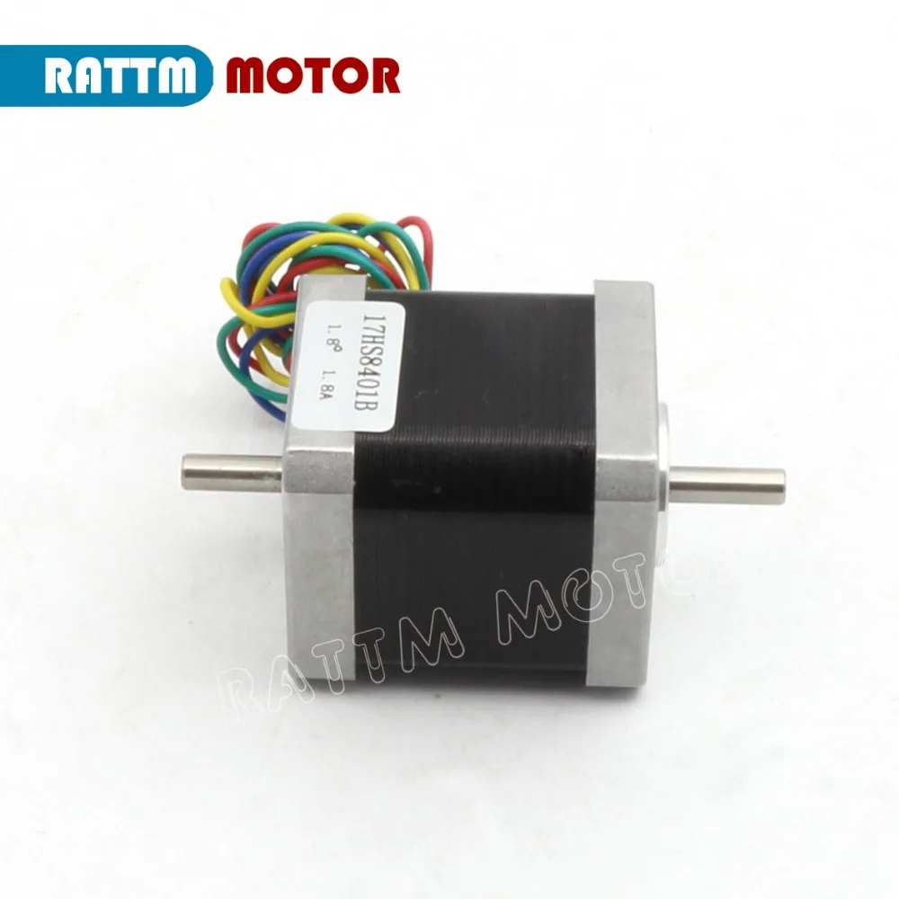 (eixo duplo) 48mm 1.8a para impressão 3d rattm motor 17hs8401b
