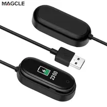 Charger For Xiaomi Mi Band 2 3 4 Charger Cable Data Cradle Dock Charging Cable For Xiaomi MiBand 2 3 4 USB Charger Black
