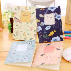 Bloc notes avec règles, couleur aléatoire, pour Journal intime, planificateur, papeterie scolaire, 4 pièces 