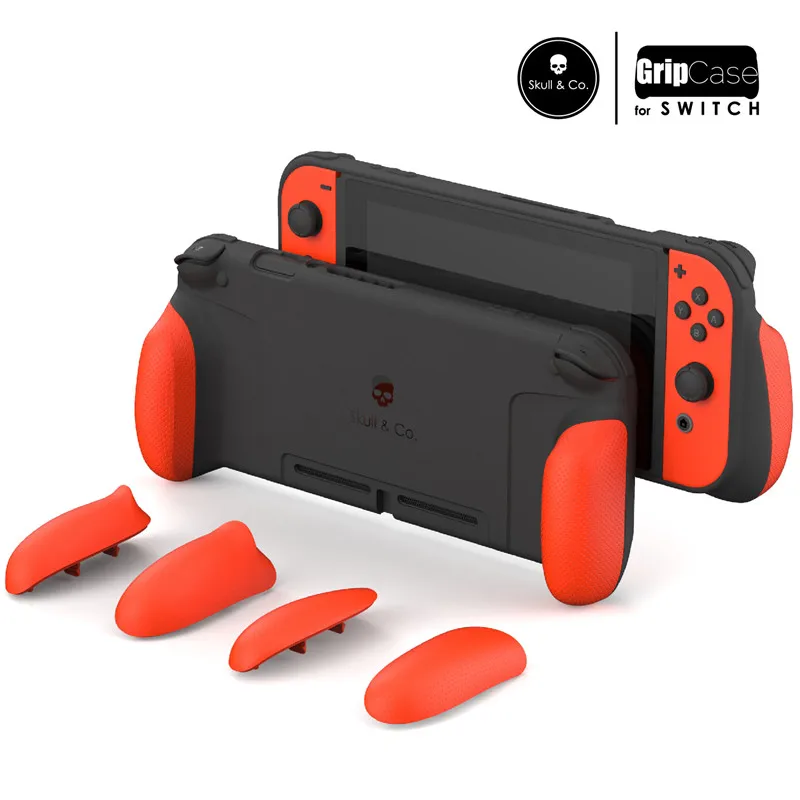 Кнопки пуска плюс сцепление чехол для переключателя nintendo NS joy-con крышка - Цвет: red grip