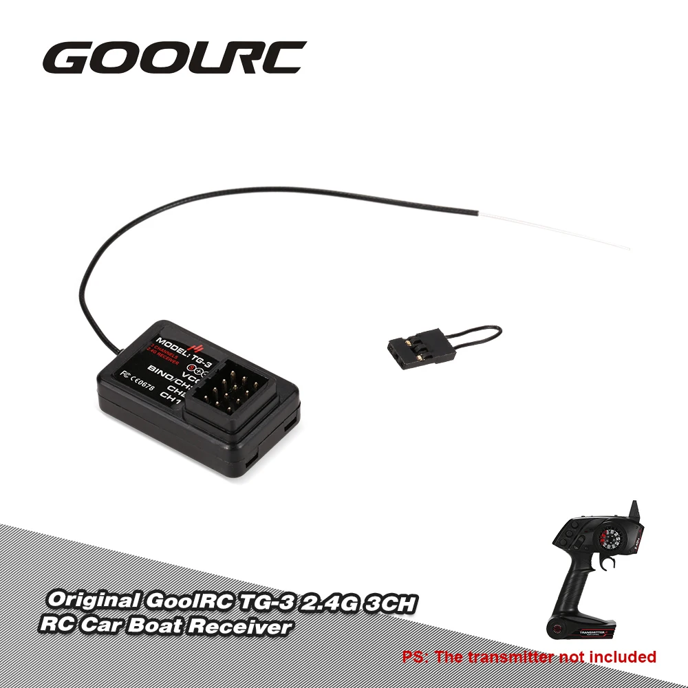Оригинальный Радиоуправляемый приемник для лодки GOOLRC 2 4G 3CH передатчика TG3 AX5S | Отзывы и видеообзор