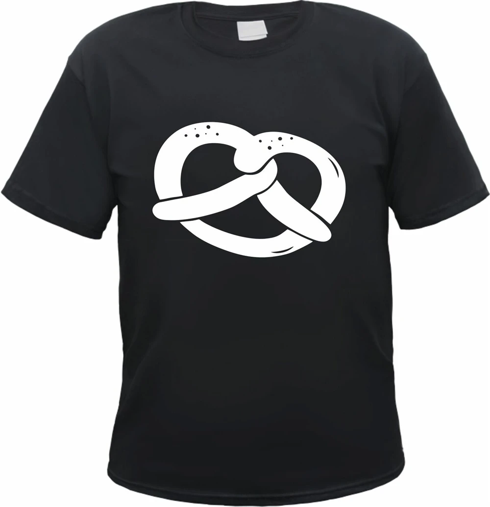 Brezel Camiseta Hombre Pretzel Galleta Outfit Tee Shirt |