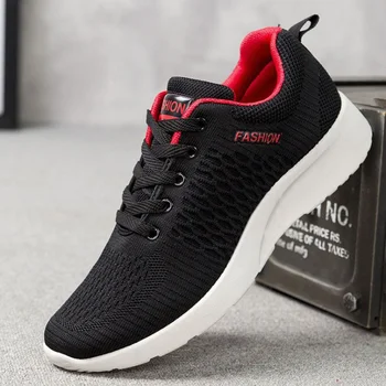 

2020 new fashion mesh shoes men's breathable mesh sports shoes summer men's shoes versatile white casual shoes