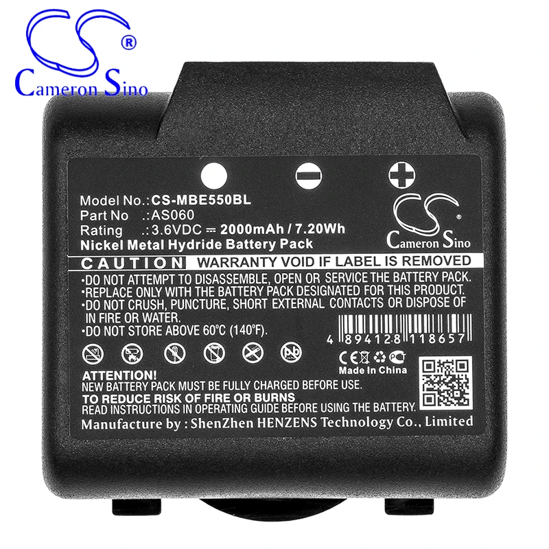 Bateria de Controle Remoto para Guindaste Compatível com Imet Be5500 M550s Zeus M550s Thor M550 Ares M550 Disponível em 3.60v - Image 4