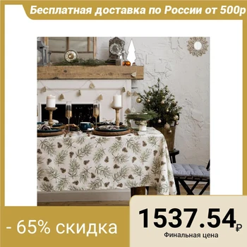 

Tablecloth "Ethel" Christmas tree 149x220cm with GMVO, 100% chl, 190g / m2 5035889