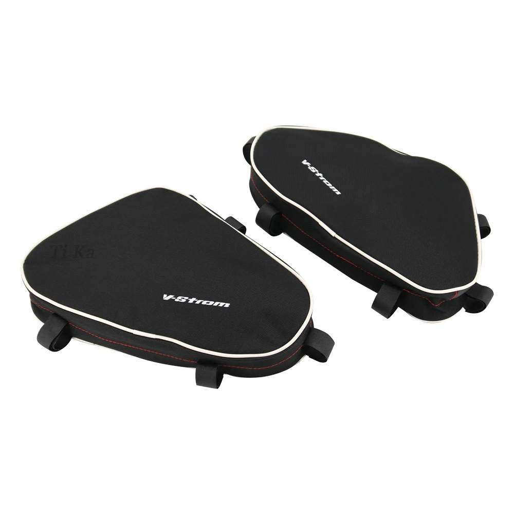 Motorcycle Bag For Suzuki V-Strom DL650 DL1000, For Givi ,For Kappa Waterproof Bag Tool Frame Package Anti-collision Bar