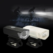 Велосипедный светильник IPX6 Водонепроницаемый велосипедный передний задний светильник 300 люмен 3 режима велосипедный руль головной светильник USB Перезаряжаемый фонарь