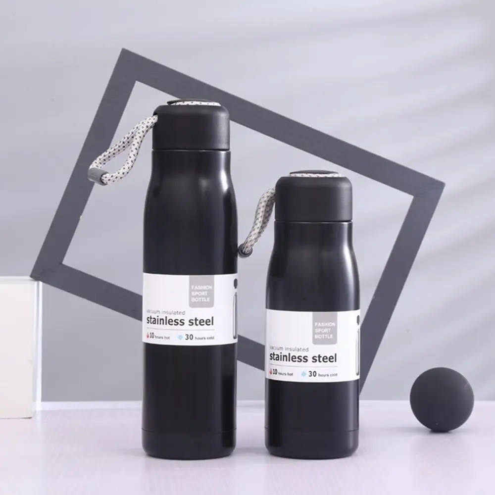 

400/500ml Portable Outdoor Sports Travel Teapot Water Bottle Portable 304 Stainless Steel Vacuum Insulation Layer Insulation Cup