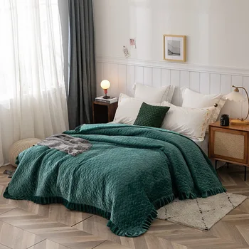 

Home textiles winter warm washing cotton double-sided blanket nap blanket sheet blanket wool