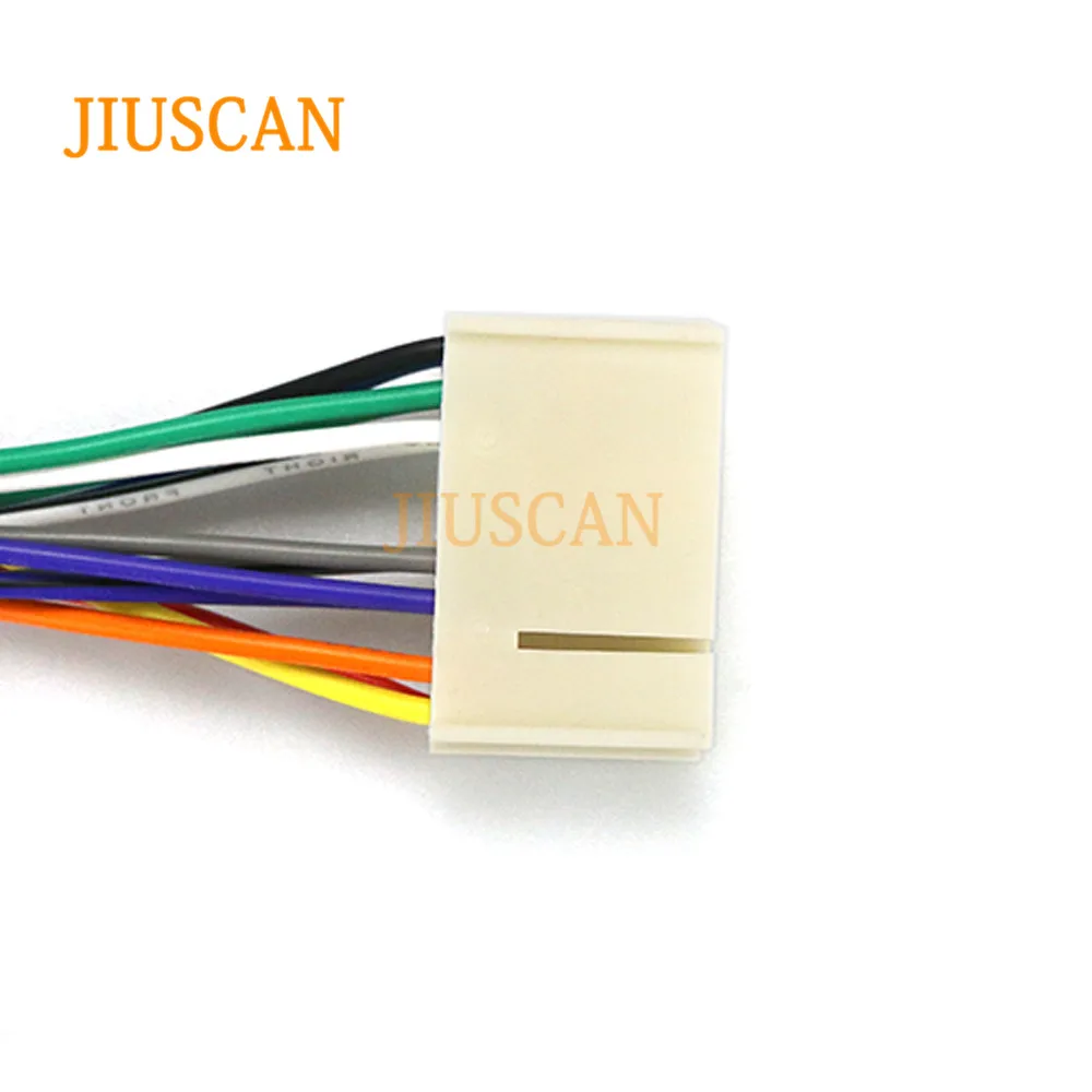 JIUSCAN 12-113 ISO радио адаптер для HYUNDAI для KIA жгута проводов разъем свинцовый ткацкий станок кабель штекер Адаптер стерео