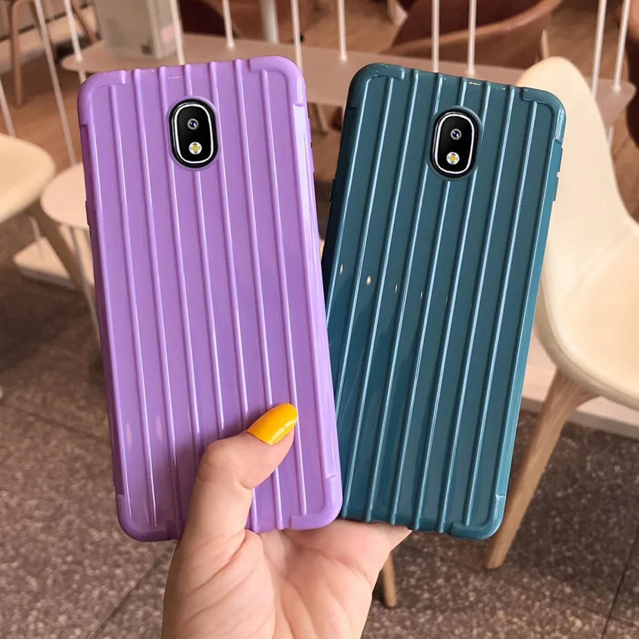 Модный мягкий силиконовый чехол для Samsung Galaxy J7 2017 задняя крышка J3 J5 J330 J530 J730 чехлы