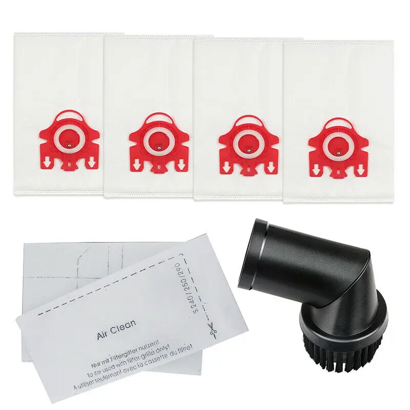 

Dust Bags Filter Sheets with Brush Tool for MIELE FJM C1 C2 S6220 S6000 Vacuum