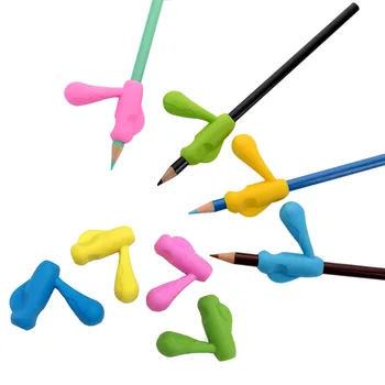

4PCS Children Pencil Holder Pen Writing Aid Grip Posture Correction Device Tool