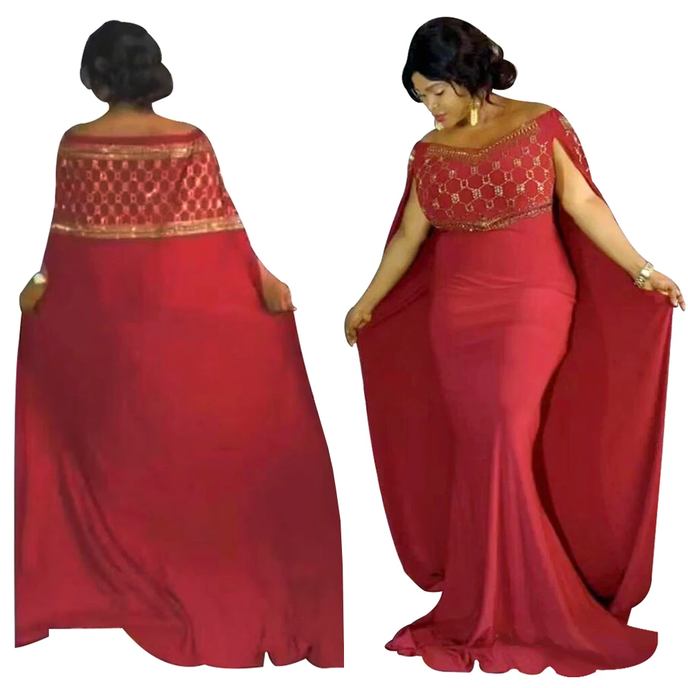 Африканская одежда сексуальные африканские платья для женщин вышивка Дашики Базен riche женское платье размера плюс 3XL африканская одежда