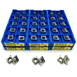 CCGT09T302 CCGT09T304 CCGT09T308 AK H01 Aluminum Lathe Tools Carbide Inserts Cutting Tool High Quality Turning Insert Wood Tools