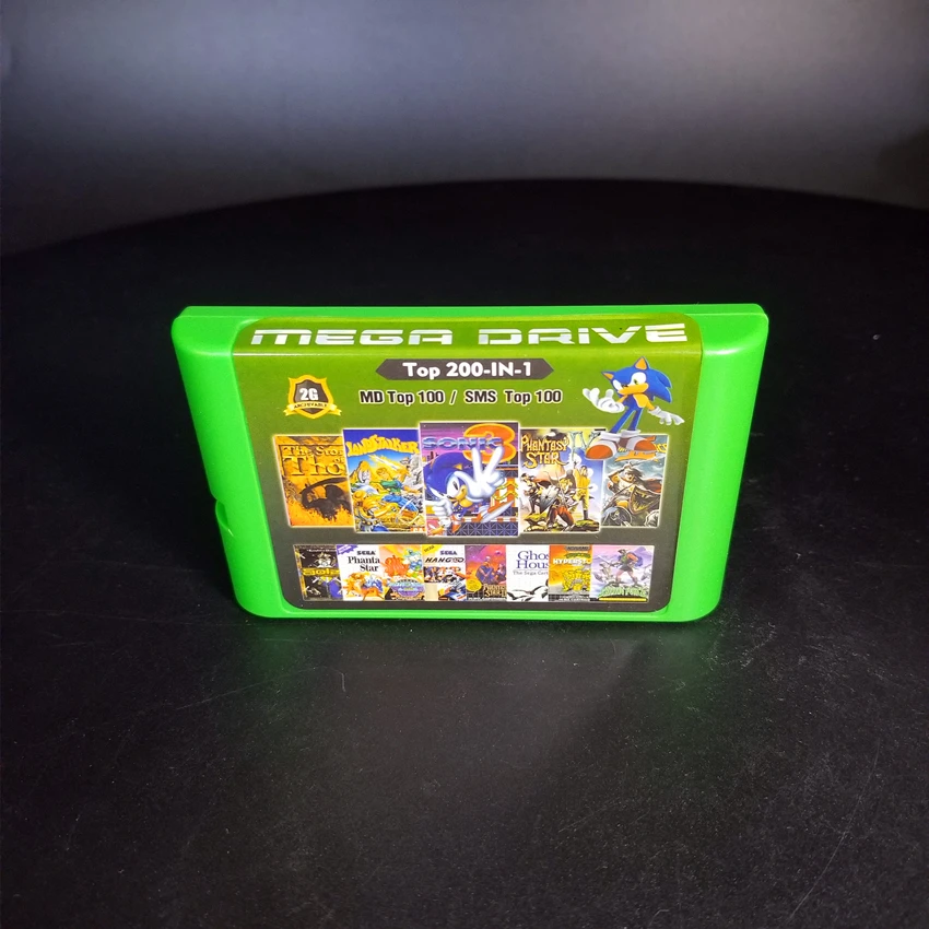 2G Hot Chip Save 200 в 1 игровая карта для sega Megadrive Genesis с Shining Force II, кастлеванией, Musha Sonic The Hedgehog 3