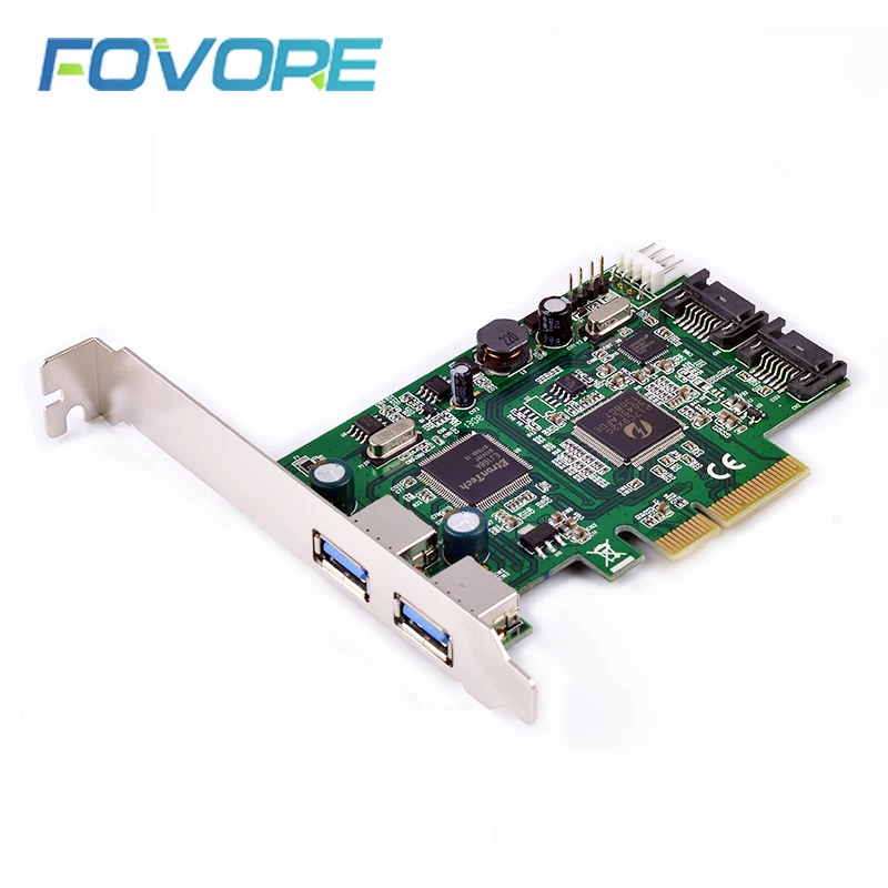 USB-адаптер PCI-e на SATA 2 порта USB 3 0 III | Компьютеры и офис