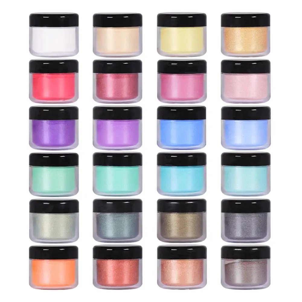 Description Picture 3 of item10G Mica Powder Soap Making Epoxy Resin Dye for Candles Soap Dye Pigment Powder for Nail Art/Eyeshadow