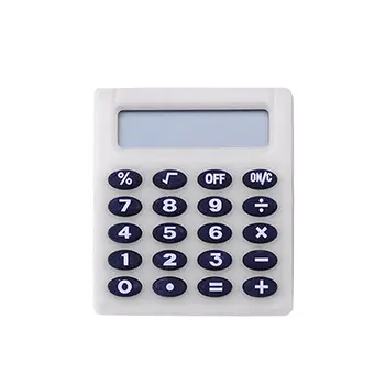 

Mini Portable Electronic Calculator Candy Color Calculator Students School Use 28GE