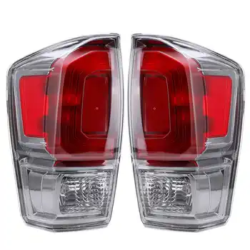 

Pair Car Rear Tail Light Brake Lamp Red Taillight Signal Lamp For Toyota Tacoma Pickup 2016 2017 2018 2019 81560-04190 81550-041