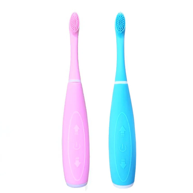 Children's Electric Toothbrush Rechargeable Silicon Electric Toothbrush Waterproof Acoustic Electric Toothbrush Children's Electric Toothbrush Rechargeable Silicon Electric Toothbrush Waterproof Acoustic Electric Toothbrush
