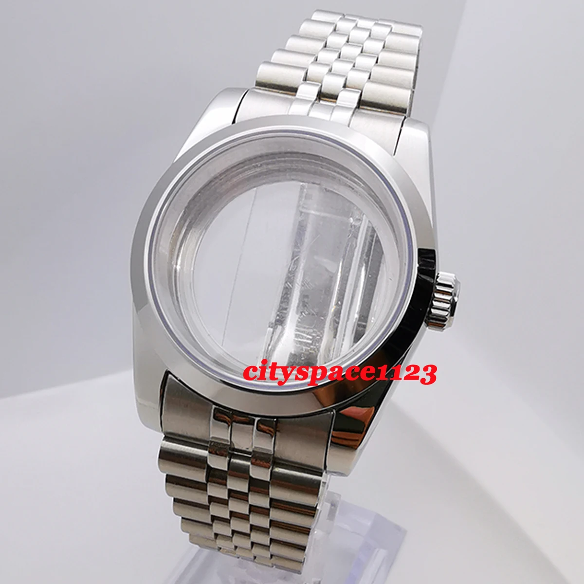 36mm-polished-sapphire-glass-stainless-steel-watch-case-bracelet-fit-nh35nh36miyota-8215eta-2824-movement-waterproof