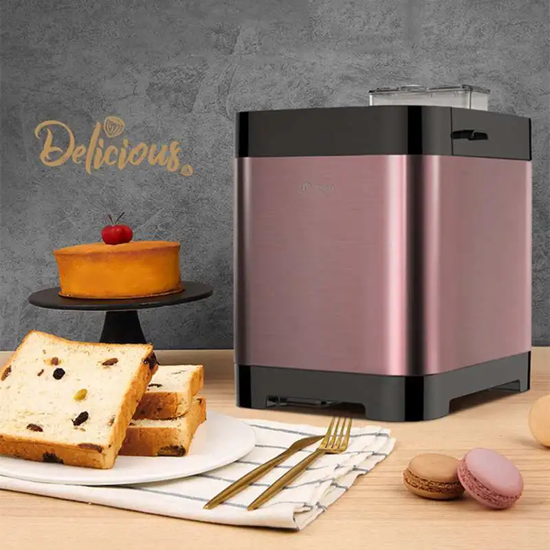 Donlim DL-T06S-K Brood Maker Huishoudelijke Volautomatische En Multifunctionele Strooi Timing Deeg Fruit Yoghurt Ontbijt Donlim DL-T06S-K Brood Maker Huishoudelijke Volautomatische En Multifunctionele Strooi Timing Deeg Fruit Yoghurt Ontbijt