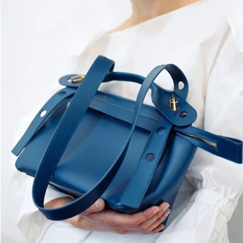 

Designer Wide Shoulder Strap Large Capacity Women Handbag Pu Leather Women Shoulder Messenger Bags Totes Handbags 2020 NEW