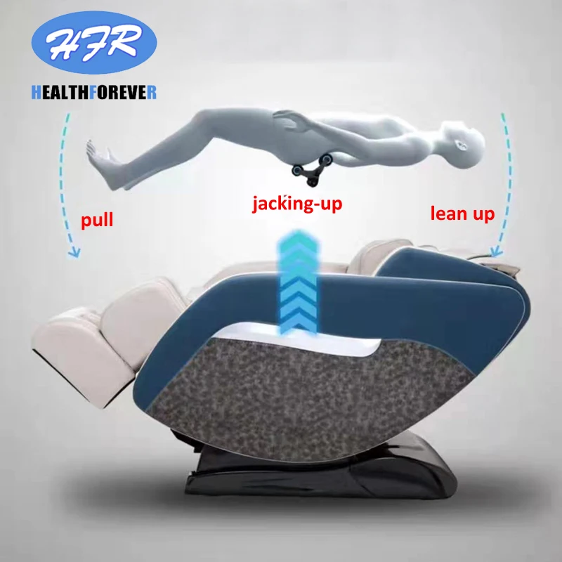 Home full automatic space luxury multifunctional new small electric old man sofa full body 4D cheap zero gravity massage chair