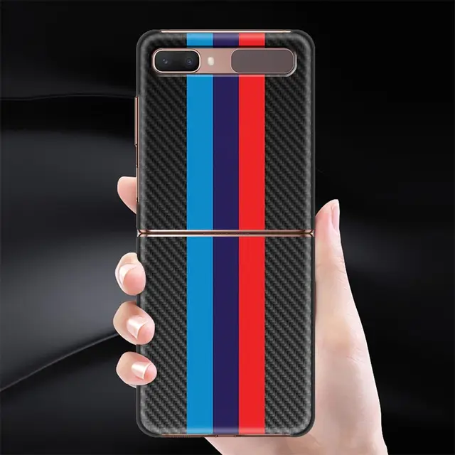 Phone Case For Samsung Galaxy Z Flip Cover ZFlip 3 5G Cover Black Hard Shell Back Luxury Capa Fundas Russia Spain France Line B09