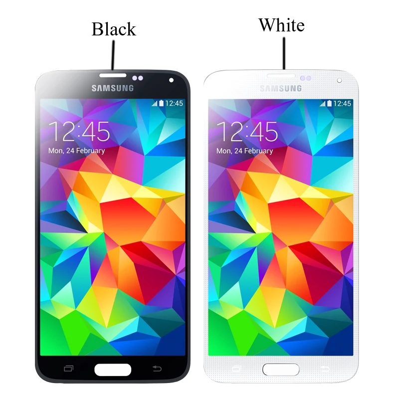 OLED 5," ЖК-дисплей для samsung Galaxy S5 SM-G900 G900 i9600 G900R G900F G900H ЖК-экран Замена дигитайзер сборка