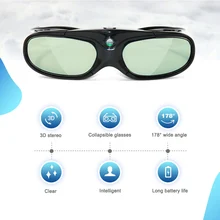 3D DLP-Link активные очки HD жидкий хрусталик Bluetooth очки для ТВ проектора Hi 888