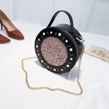 

Handbags For Women 2020 Small Bag High Quality Casual Female Bags Tote Shoulder Bag Ladies Round Crossbody Bags