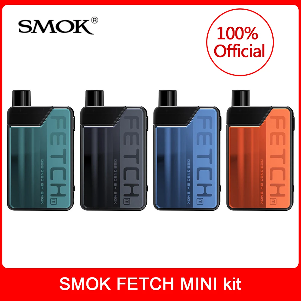 Nuevo humo buscar Kit Mini Cápsula de cartucho de 3,7 ml con batería de 1200mAh y RPM de malla Triple bobina E CigarettevapeVS RPM40 Nord vaporizador