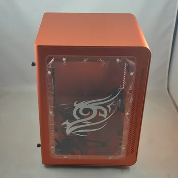 شراءهيكل جونسبو U2 هيكل ITX جميع هيكل الألومنيوم الفضي يدعم إمدادات الطاقة القياسية