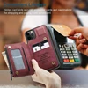 For iphone 12 11 Pro XS Max XR 7 8 Plus Leather Flip Phone Case With RFID Zipper Credit Card Wallet Photo Holder Soft Back Cover ► Photo 2/6
