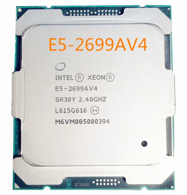 Intel Ксеон E5-2699AV4 сервера Процессор E5-2699A V4 официальная версия 22 ядра 44 потока 2,4 ГГц